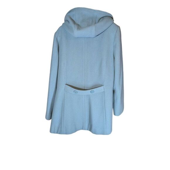 Anne Kline 100% wool coat W hood - Picture 2 of 10